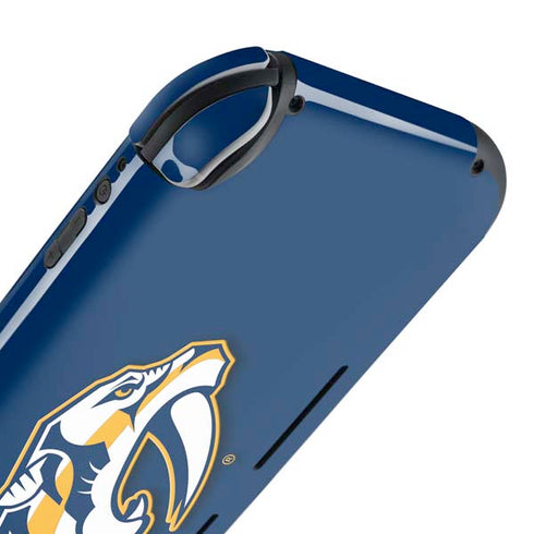 NHL Nashville Predators Logo Nintendo Switch Lite Skin